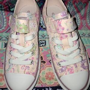 Converse Pastel Floral Sneakers